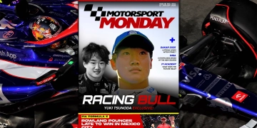 Racing Bulls F1 ace Yuki Tsunoda is the cover star of Motorsport Monday