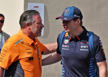 Max Verstappen's dig was in response to Zak Brown after he said that the Red Bull driver's actions in Mexico were 'unnecessary'