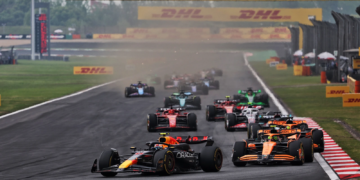 McLaren was able to reel in early pace setters Red Bull