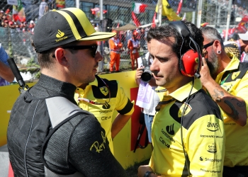 Xavier Marcos was Charles Leclerc's race engineer from 2019 until Imola last year