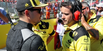 Xavier Marcos was Charles Leclerc's race engineer from 2019 until Imola last year