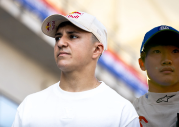 Isack Hadjar sets sights on beating Yuki Tsunoda at Racing Bulls