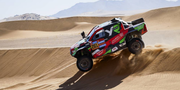 Yazeed Al Rajhi leads Dakar 2025