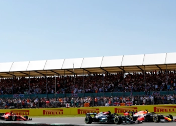 Max Verstappen collided with Lewis Hamilton on the opening lap of the 2021 British GP