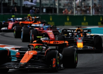 McLaren became a threat to Red Bull from the Miami GP