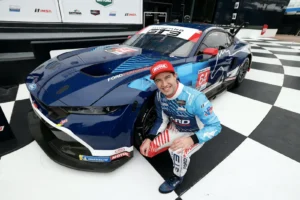Mike Rockenfeller claimed his two IMSA career pole positions 18-years apart