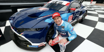 Mike Rockenfeller claimed his two IMSA career pole positions 18-years apart