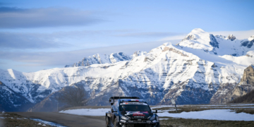 Monte master Sebastian Ogier leads after tricky Friday