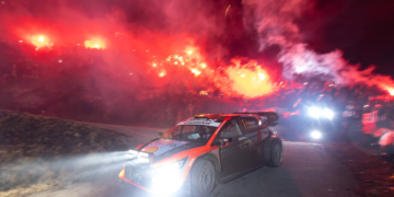 Thierry Neuville lights up Monte Carlo timing screens