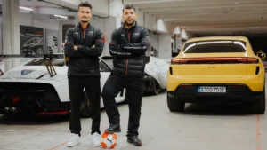 Sergio Aguero and Pascal Wehrlein, Tag Heuer Porsche Formula E Team 2025