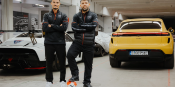 Sergio Aguero and Pascal Wehrlein, Tag Heuer Porsche Formula E Team 2025