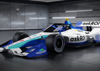 VeeKay's car will feature prominent branding from the new sponsor. Image: Dale Coyne Racing
