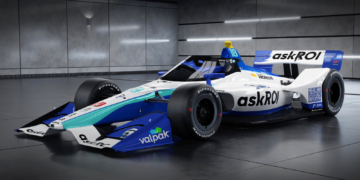 VeeKay's car will feature prominent branding from the new sponsor. Image: Dale Coyne Racing