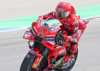 Marc Marquez was fastest in Day 1 of the MotoGP test at Buriram.