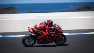 Nicolo Bulega at Australian WorldSBK weekend in Phillip Island