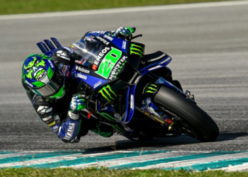 Fabio Quartararo at the Buriram MotoGP test for Yamaha
