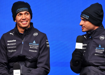 Alex Albon isn't feeling the pressure having Carlos Sainz as his new Williams team-mate