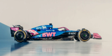 Alpine F1 75 Livery