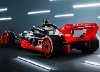 Audi will enter F1 as a works team in 2026 - Credit: Audi