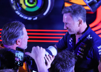 Zak Brown and Christian Horner had a bitter rivalry