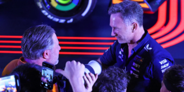 Zak Brown and Christian Horner had a bitter rivalry