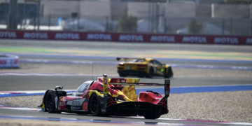 Robin Frijns set the fastest lap time of the 2025 WEC Prologue for the BMW WRT team