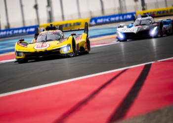 AF Corse’s Hanson leads at Qatar at half way mark