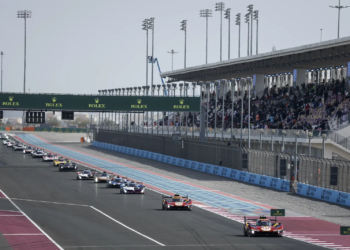 Ferrari led the Qatar 1812 km in 1-2-3 formation after three hours