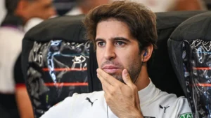 Antonio Felix da Costa, TAG Heuer Porsche Formula E Team, in the garage