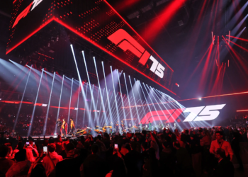 All 10 liveries were showcased at the F1 75 live event in front of a live audience of 15,000