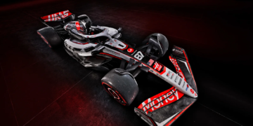 Haas has unveiled the team's 2025 car, the VF-25