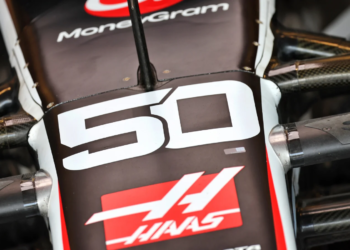 Haas' 2025 car has been spotted at Silverstone