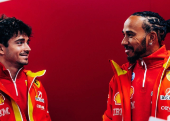 Charles Leclerc and Lewis Hamilton, Ferrari, 2025