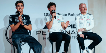 Mercedes wants Valtteri Bottas and George Russell to coach Kimi Antonelli - Credit: Mercedes