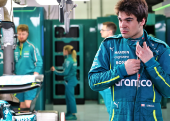 Aston Martin has changed its F1 testing run plan for Friday with Lance Stroll feeling unwell