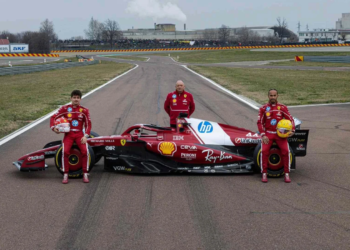 Charles Leclerc believes Lewis Hamilton has chosen a good moment to come to Ferrari - Credit: Ferrari