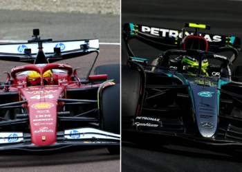 Lewis Hamilton has noticed a lot of differences between Mercedes and the Ferrari SF-25