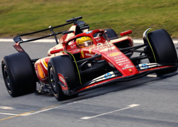 Lewis Hamilton has sampled Ferrari's 2024 car in Barcelona