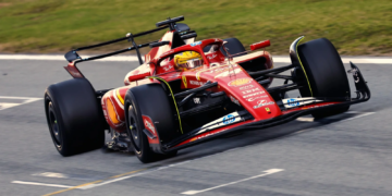 Lewis Hamilton has sampled Ferrari's 2024 car in Barcelona