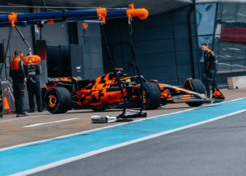 McLaren is optimistic about the gains made with the team's 2025 car, the MCL39 - Credit: McLaren