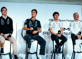 Toto Wolff has insisted Mercedes is not enduring a 'hangover' from Lewis Hamilton's departure - Credit: Mercedes
