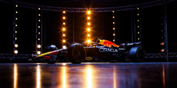 Red Bull has unveiled the team's 2025 car, the RB21 - Credit: Red Bull