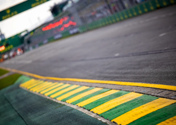 Circuit atmosphere - kerb detail. 11.03.2020. Formula 1 World Championship, Rd 1, Australian Grand Prix, Albert Park, Melbourne, Australia, Preparation Day