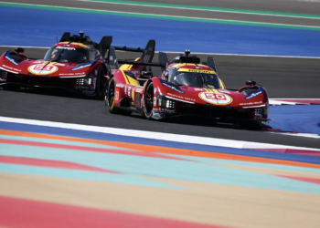 Ferrari AF Corse finished 1-2-3 in the final free practice session in Qatar