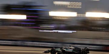 George Russell (GBR) Mercedes AMG F1 W16. 28.02.2025. Formula 1 Testing, Sakhir, Bahrain, Day Three