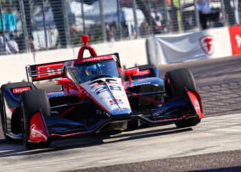 Ericsson continued Andretti's strong form by topping the second practice session of the weekend. Photo: Kevin Dejewski