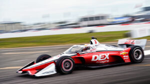 McLaughlin was fastest by nearly two tenths of a second. Photo: Kevin Dejewski