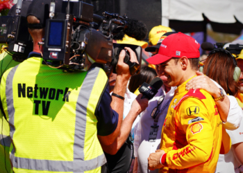 FOX Sports took over from NBC as IndyCar's broadcast partner this season. Photo: Kevin Dejewski