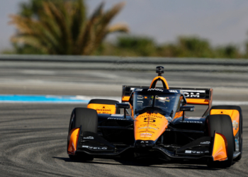 O'Ward and Arrow McLaren pulled out the stops during the final qualifying round. Photo: IndyCar - Joe Skibinski