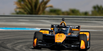 O'Ward and Arrow McLaren pulled out the stops during the final qualifying round. Photo: IndyCar - Joe Skibinski